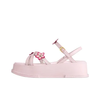 Takashi Murakami x LOUIS VUITTON Maya Strap Sandals 5cm Women's Pink