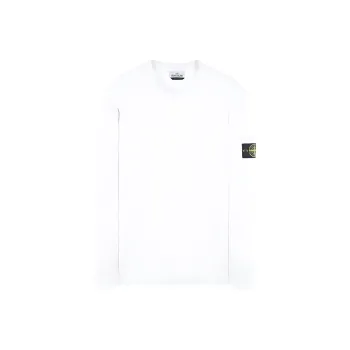 STONE ISLAND 63020 Brushed Cotton Fleece Crewneck Sweater