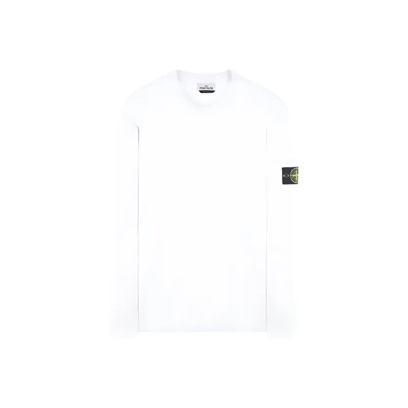 STONE ISLAND 63020 Brushed Cotton Fleece Crewneck Sweater-0