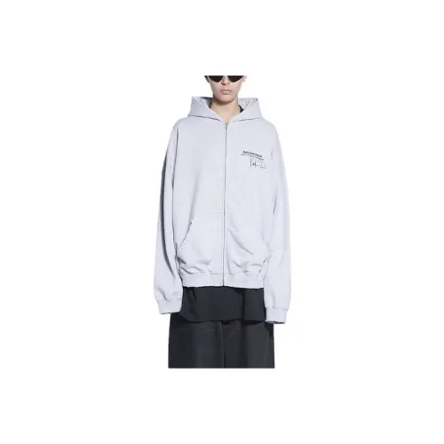 Balenciaga Zip Up Hoodie