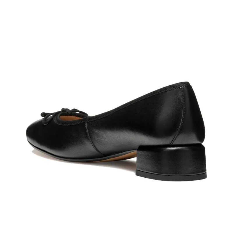 GEOX Floretia Slim Heel High Heels Women's Black-3