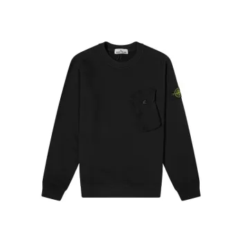 STONE ISLAND Sweatshirts Men Black