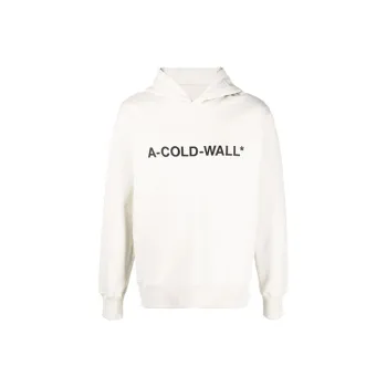 A COLD WALL* Logo print Hooded Sweat Top