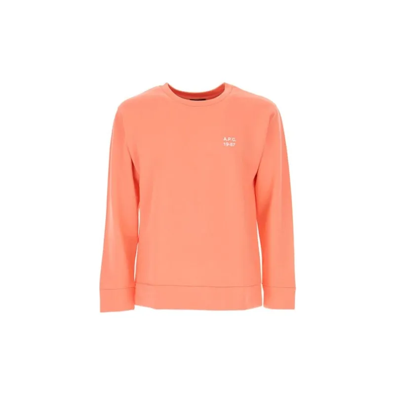 A.P.C Sweatshirts Men Orange-0