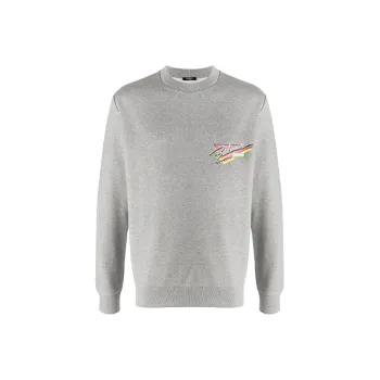 BALMAIN Sweatshirts Men Gray