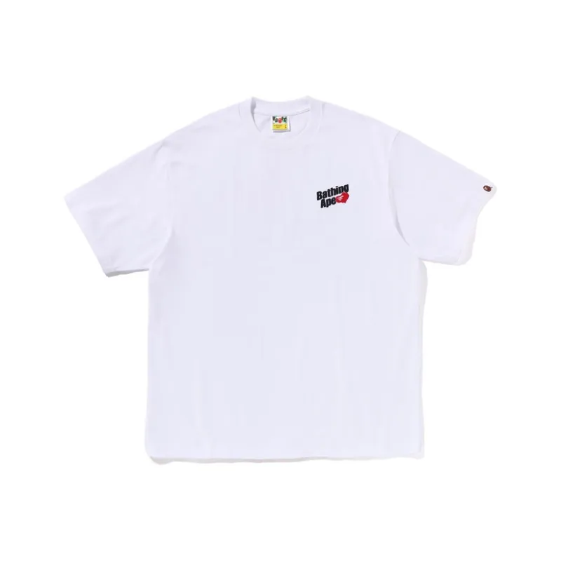 Bape Bathing Ape Logo Relaxed Fit Tee-2