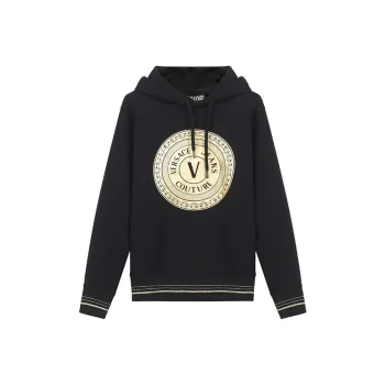 VERSACE JEANS COUTURE Sweatshirts Men Black