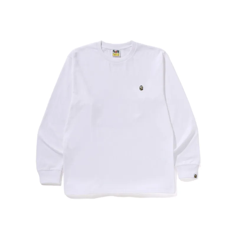 A BATHING APE Abc Camo One Point Long Sleeve Tee-6