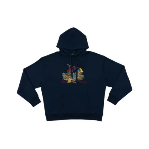 Patta X Best Company Co-branded Series Sweatshirts Unisex Dark Blue