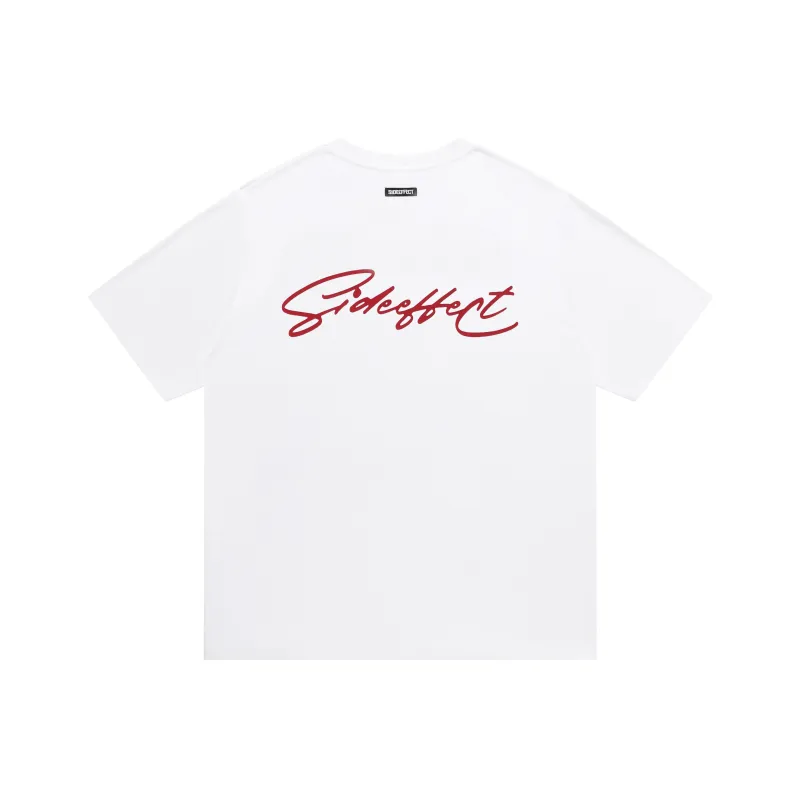 SIDEEFFECT Short Sleeved T Shirts Unisex Summer-0