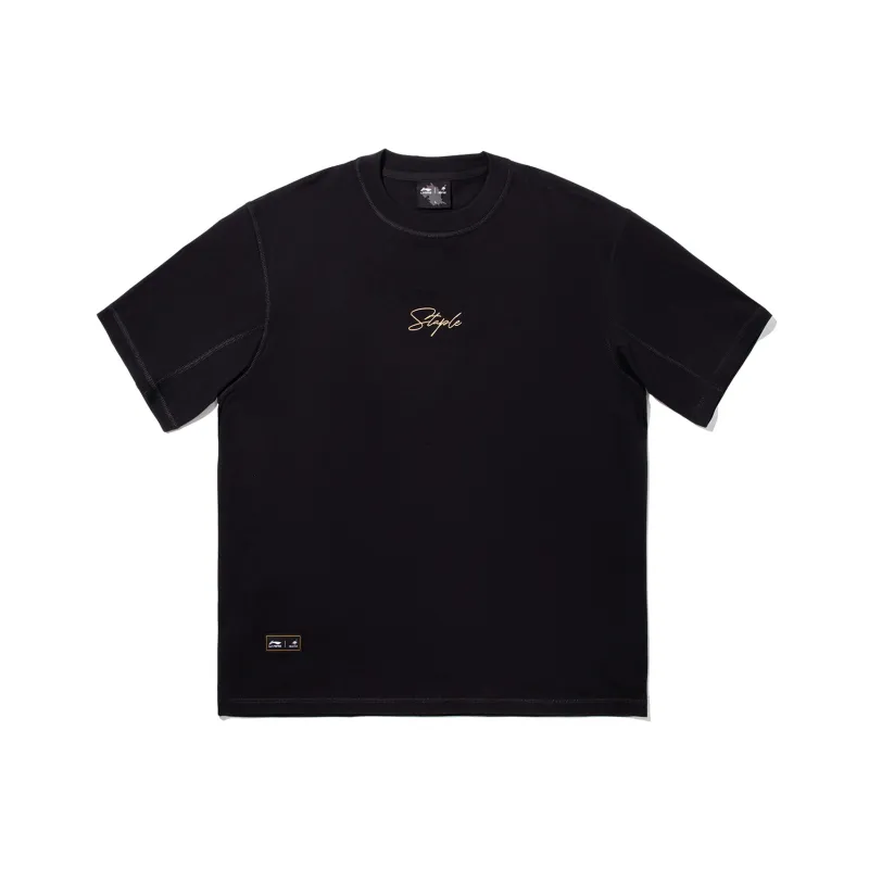 LiNing x Staple T Shirt Men's Black-0
