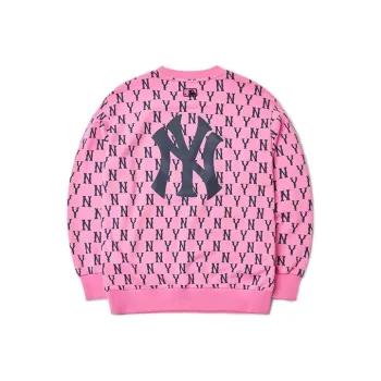 MLB Sweatshirts Unisex Pink