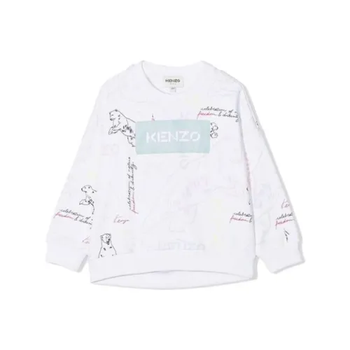 KENZO Sweatshirts Kids White