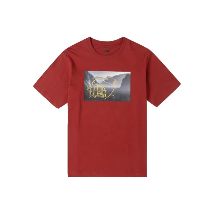 THE NORTH FACE T Shirt Men's Red-0