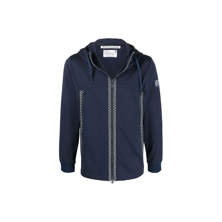 トップス WHITE MOUNTAINEERING LOGO HOODIE 3 White Mountaineering Logo-patch Zip-up Hoodie - POIZON