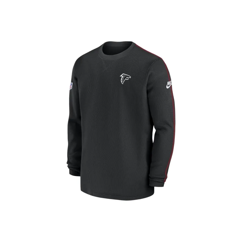 Nike Atlanta Falcons Logo Coach Men's Nike Nfl Long Sleeve Top-0