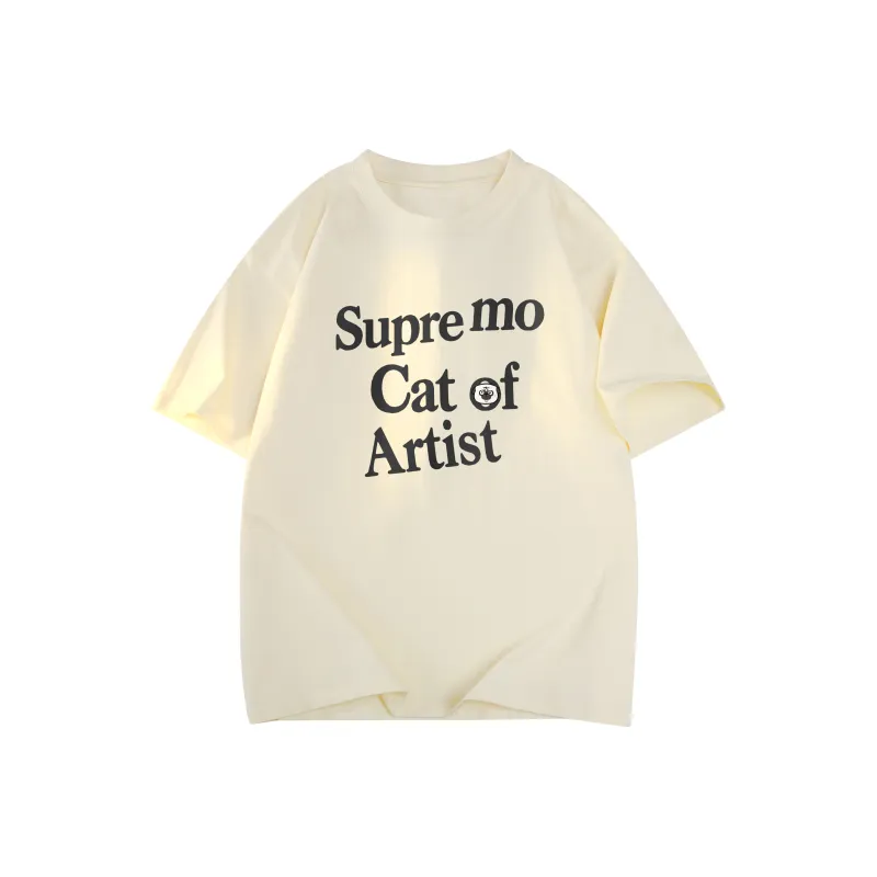Supremo Cat T Shirts Unisex-12