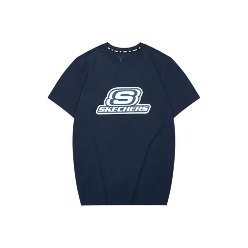 Skechers T-Shirt Men's Navy Blue