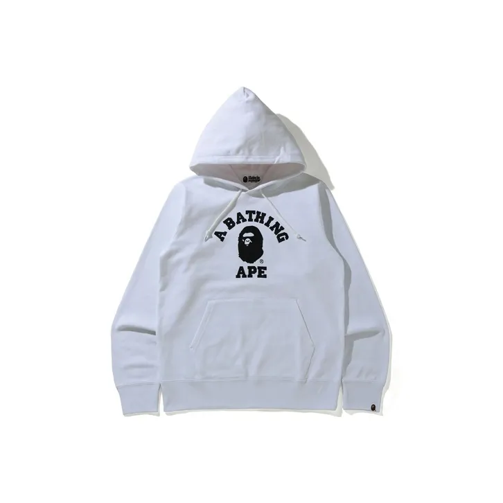 A BATHING APE College Pullover Hoodie-2