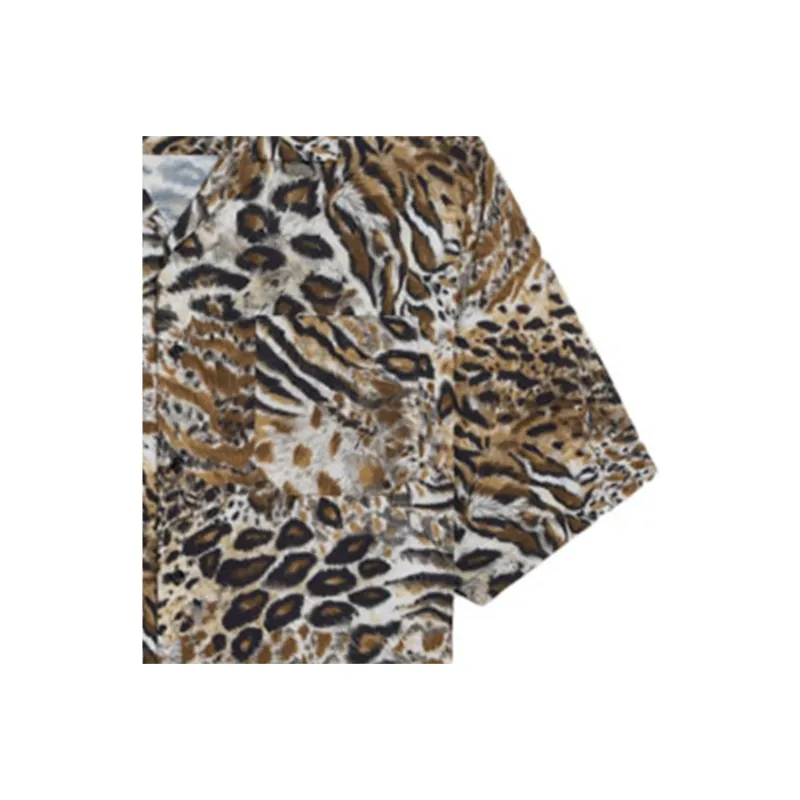 CELINE Shirts Men Leopard Print-4