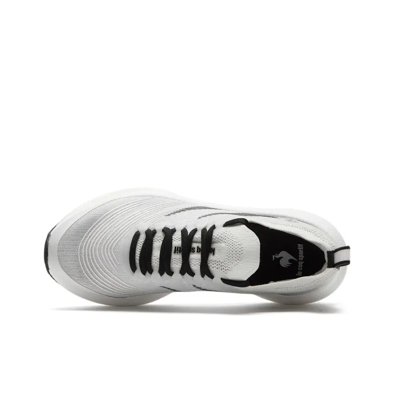 Le Coq Sportif Cushioning And Breathable Low Top Running Shoes Unisex Light Gray-2