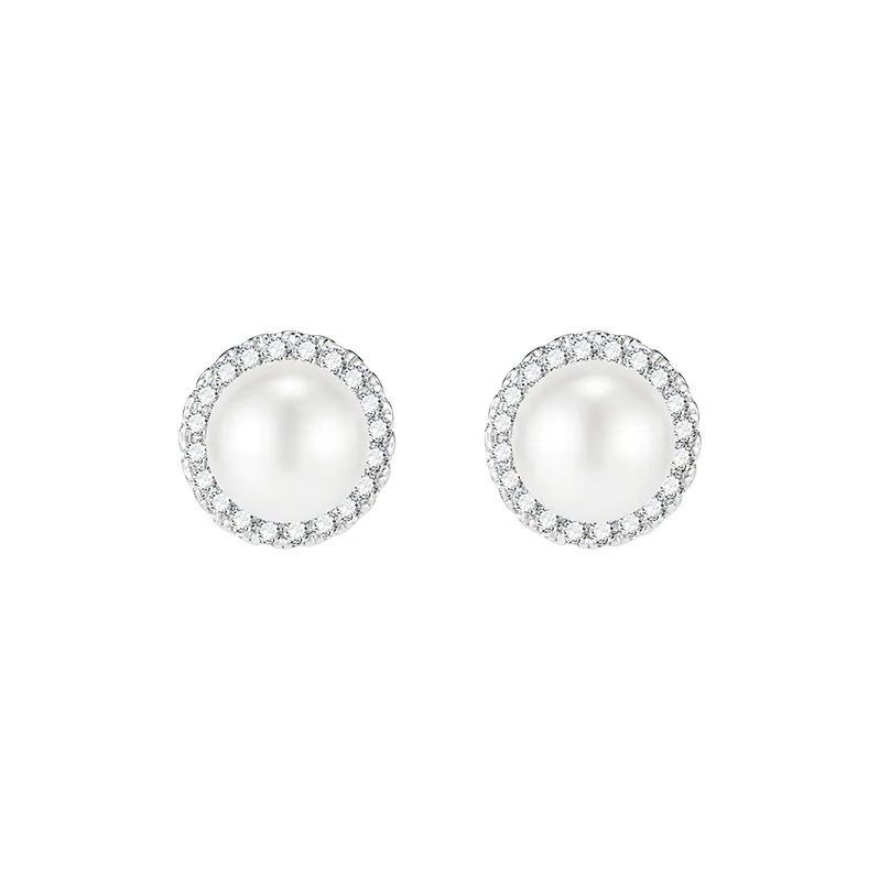 DAISY BEAUTY Pearl Stud Earrings Women's-0