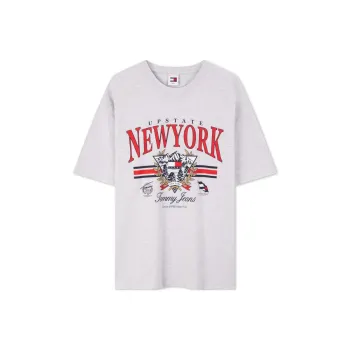 Tommy Hilfiger T Shirt Men's Light Gray