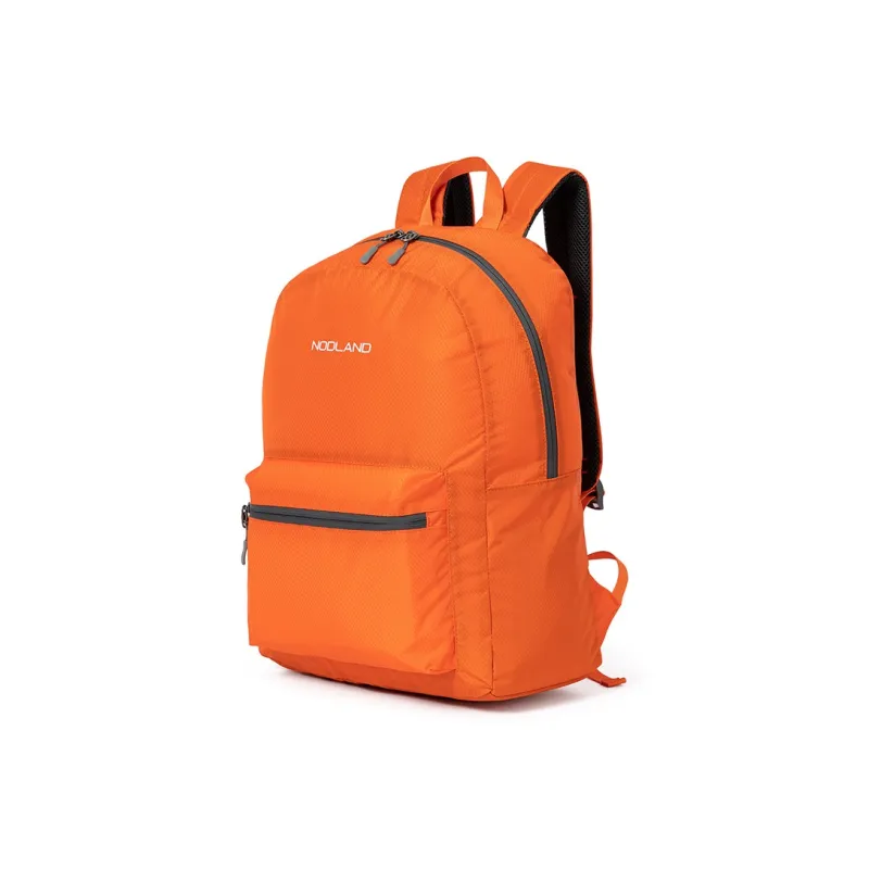 Sharkborough Nylon Backpack Regular Unisex Black/White/Orange-16