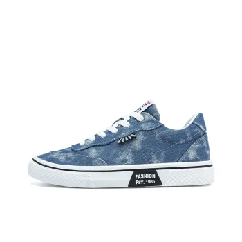 PLAY COBBLER Slip Resistant, Abrasion Resistant, Breathable Low Top Canvas Shoes Men's