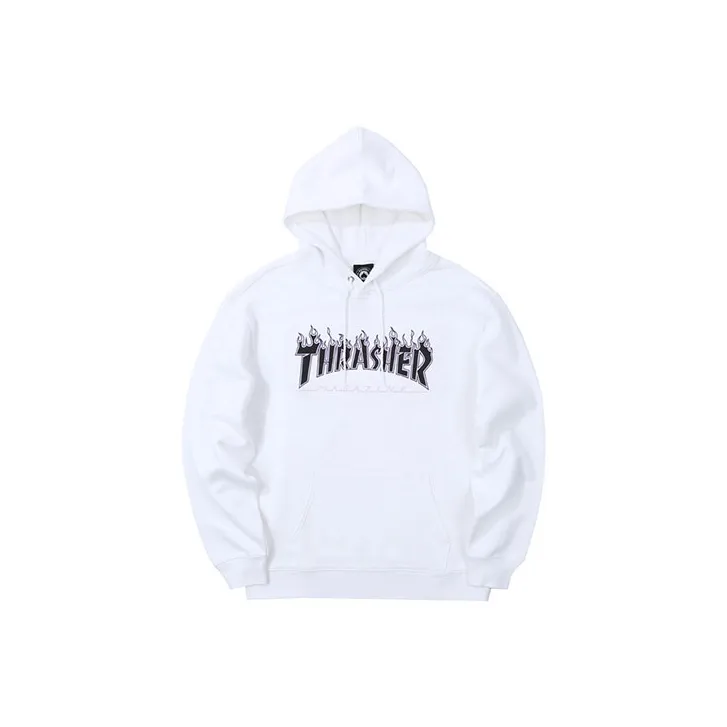 Thrasher Sweatshirts Unisex White-0