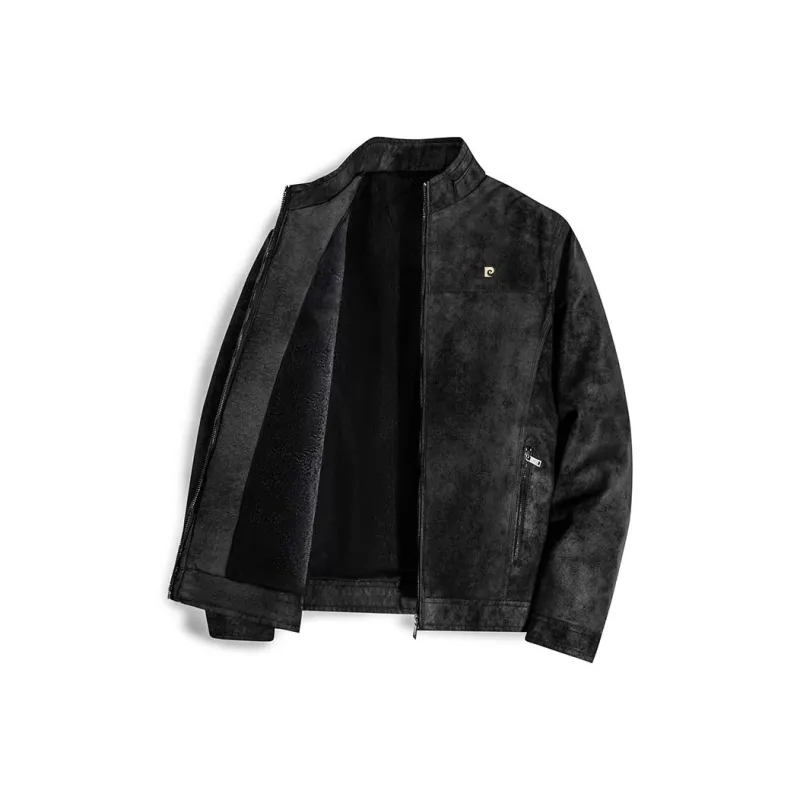 PIERRE CARDIN Leather Jacket Unisex-2