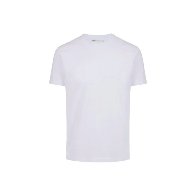 Iceberg Logo Printed Crewneck T Shirt-0
