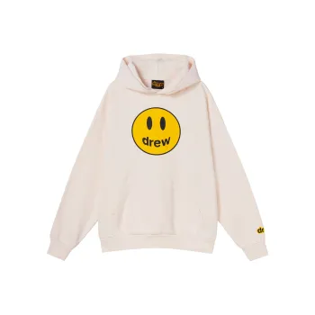 Drew House Smiley Collection Sweatshirt Unisex Milk White