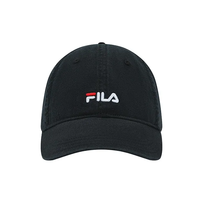 FILA ORIGINALE Cotton Baseball Caps Unisex Jet Black-0
