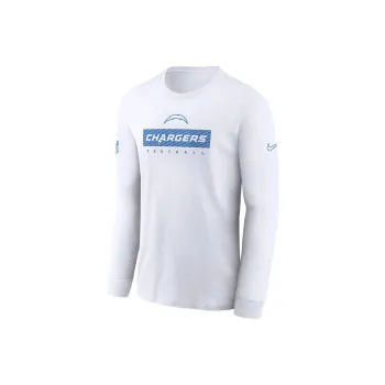 Nike Los Angeles Chargers Sideline Team Issue Men's Nike Dri FIT Nfl Long Sleeve T Shirt