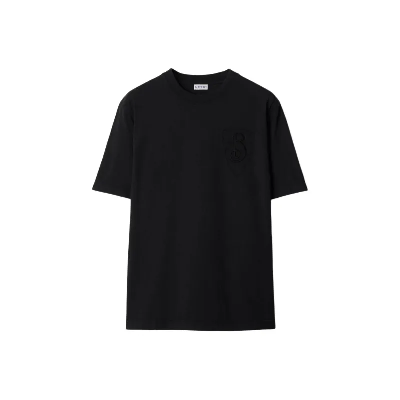 Burberry Short Sleeved Crewneck T Shirt-0