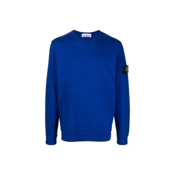 STONE ISLAND Compass patch Crew neck Sweatshirt