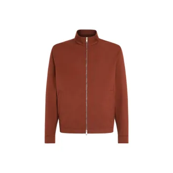Zegna Jackets & Coats Men's Brick Red