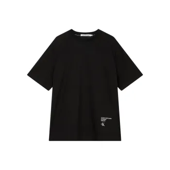 Calvin Klein Stacked Modern Metals Cotton T-shirt