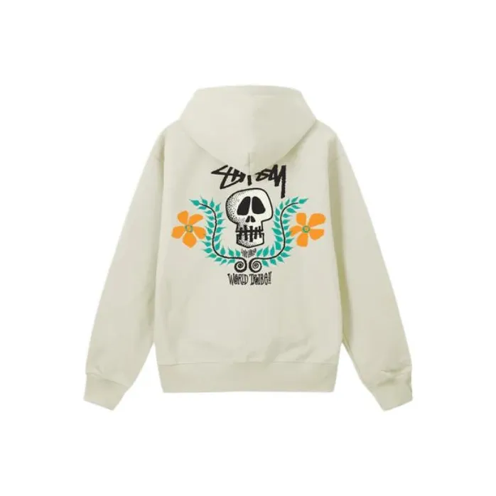 Stussy Skull Crest Hoodie-0