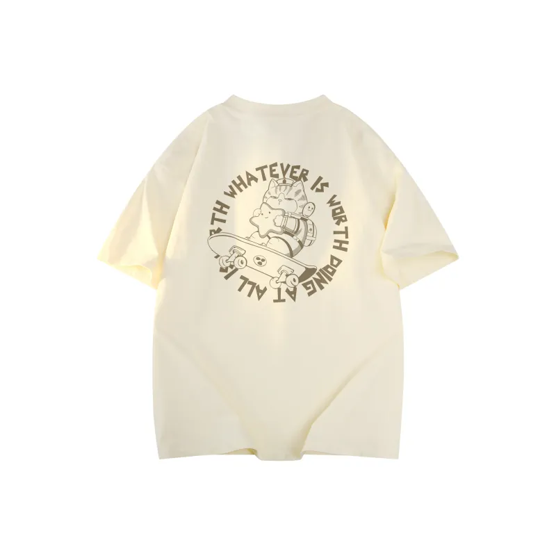 Supremo Cat T Shirts Unisex-12