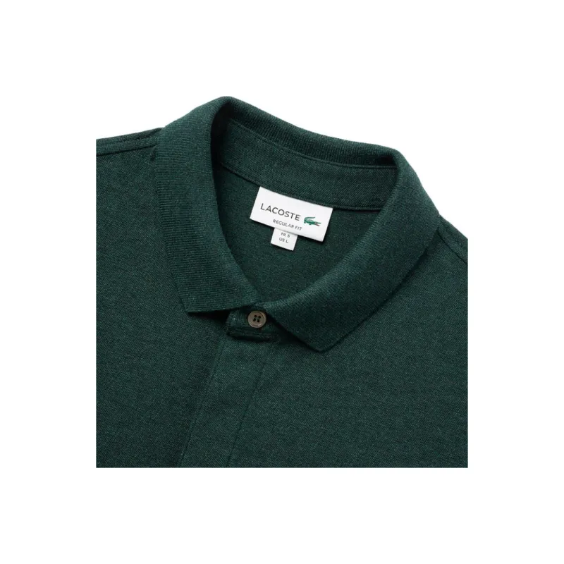 LACOSTE Polo Shirt Men's Pine Needle Green-3