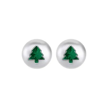 KING OF BLING 925 Sterling Silver With Zircon Stud Earrings Unisex