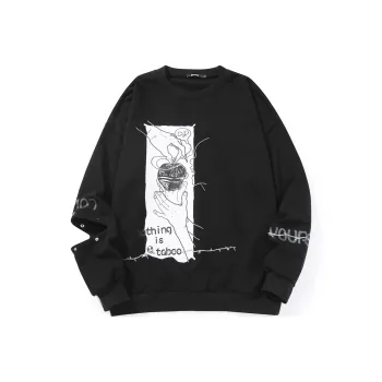 GENANX Sweatshirts Unisex Black
