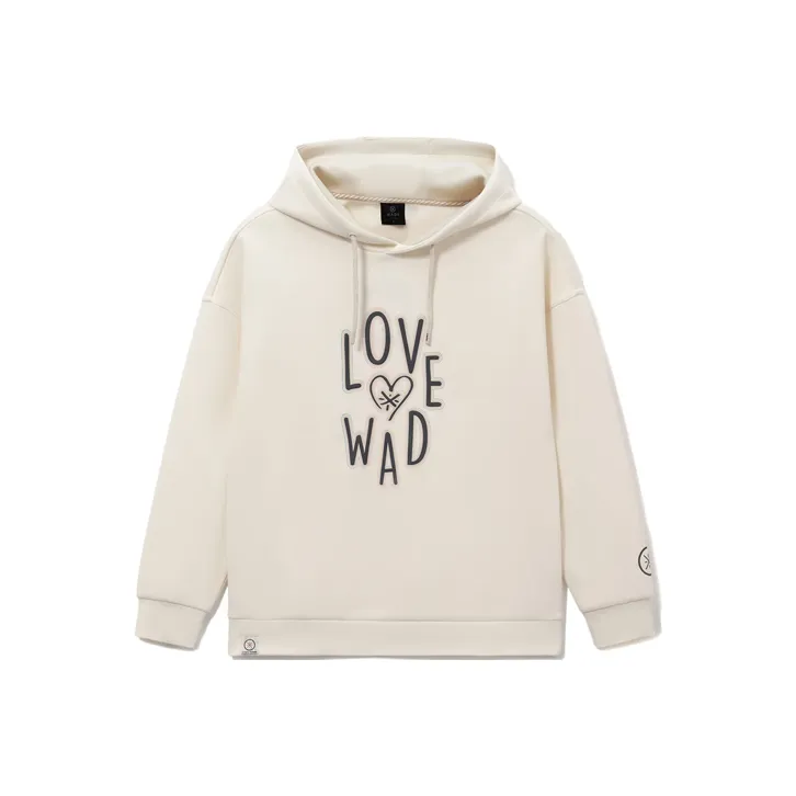LINING Wade Collection Sweatshirts Unisex Ecru-0