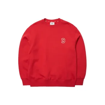 MLB Mlb Base Logo Sweatshirt Unisex Red
