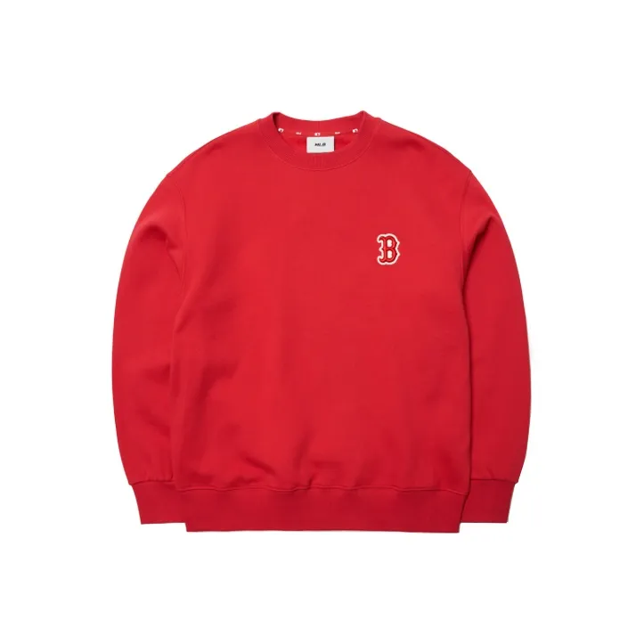 MLB Mlb Base Logo Sweatshirt Unisex Red-0