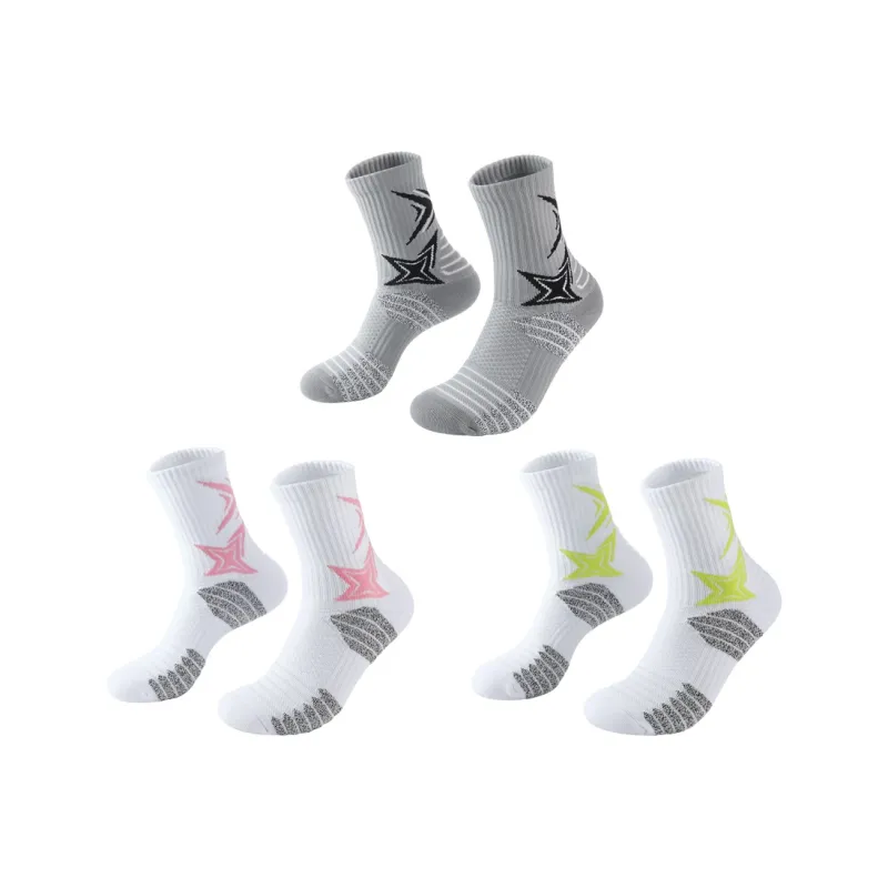 SEOBEAN Basketball Socks Unisex 3 Pack-36