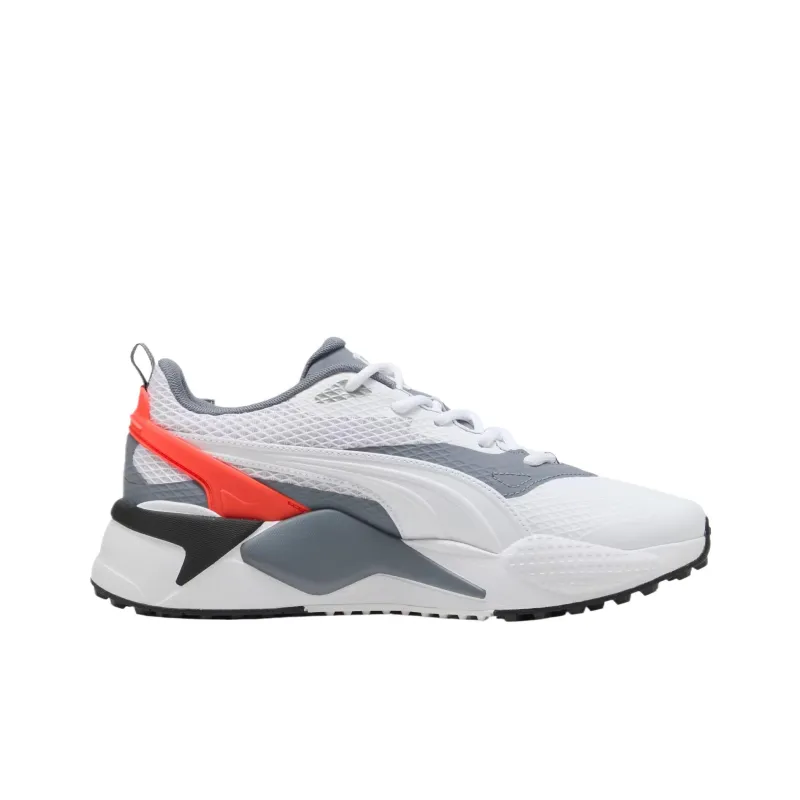 PUMA GS X Effect Low Top Golf Shoes Men's White Gray-1