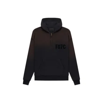 Fear Of God Seventh Collection Long Sleeve Half Zip Hoodie